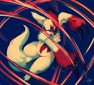 False Swipe (Image via purplekecleon)